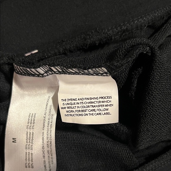 Jessica Simpson Effortless comfort Black Pull on Casual Pants size M - Picture 7 of 13